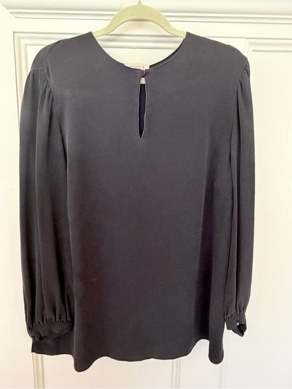Lafayette 148 Lantern Sleeve Top